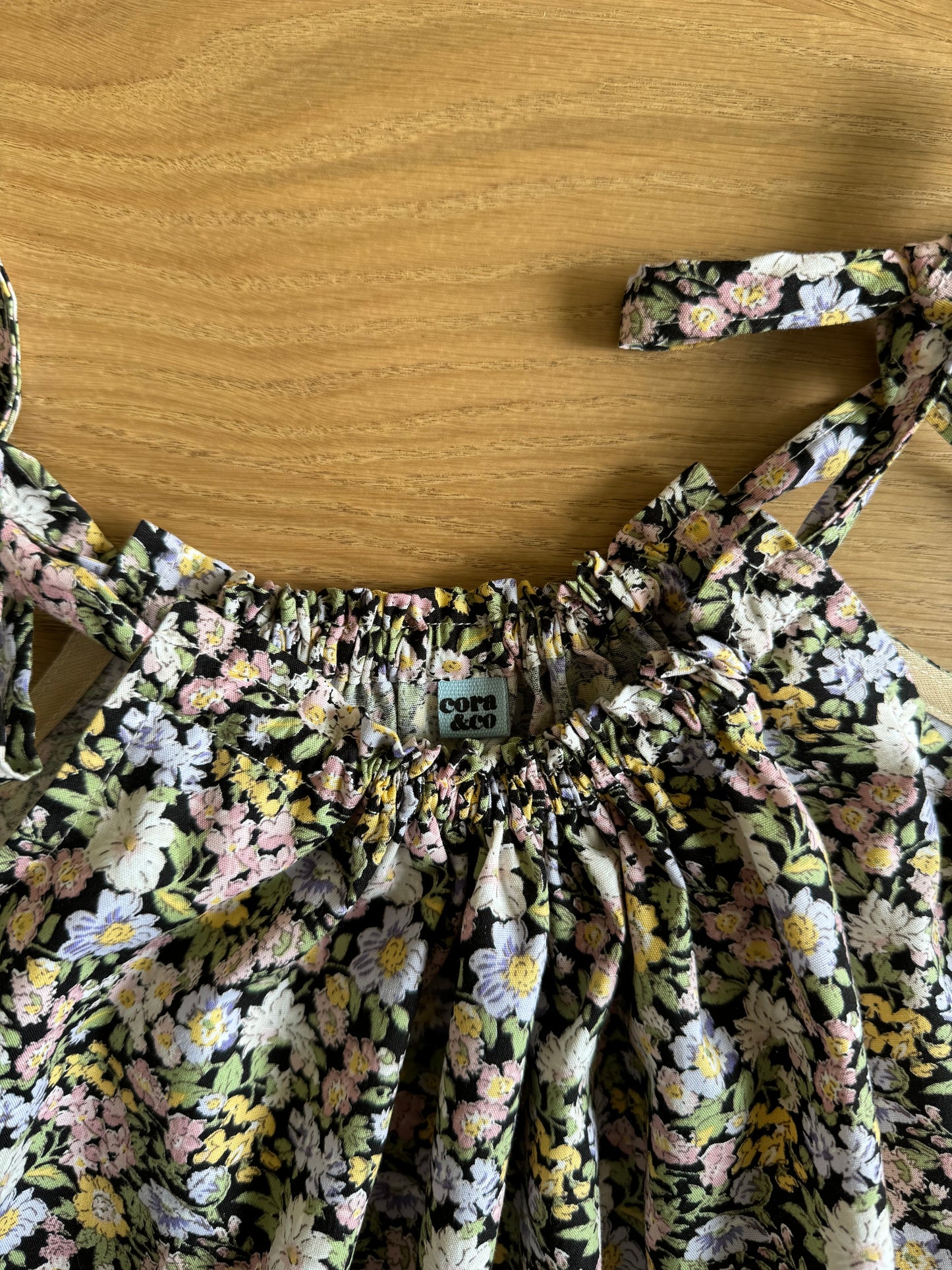 Abito/blusa Mansfield Floreale nero