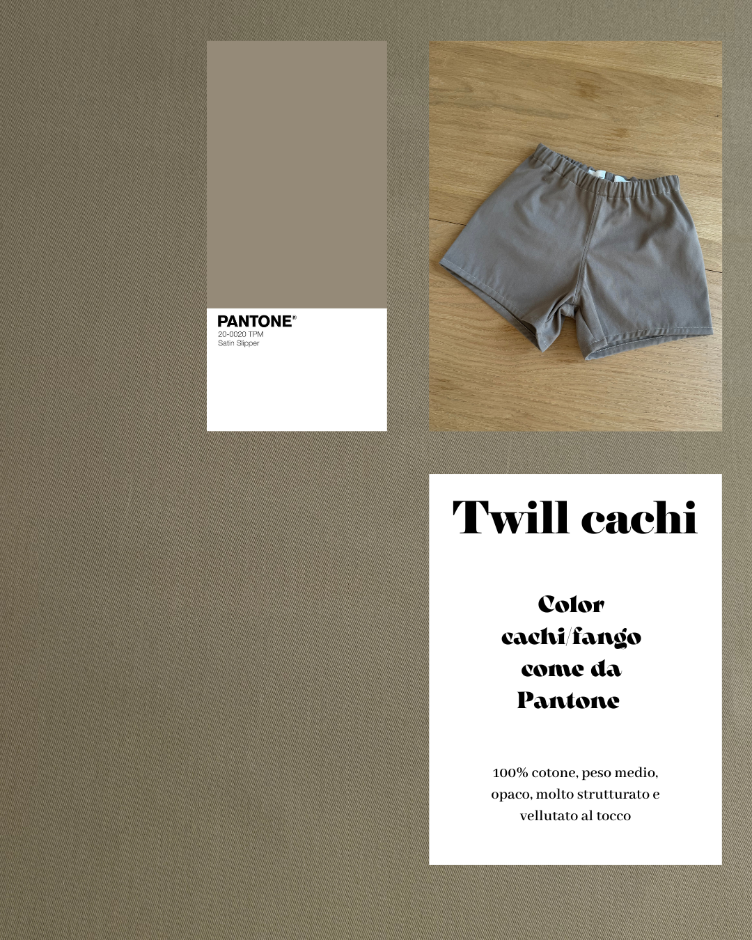 Pantaloni Cortázar Twill Cachi