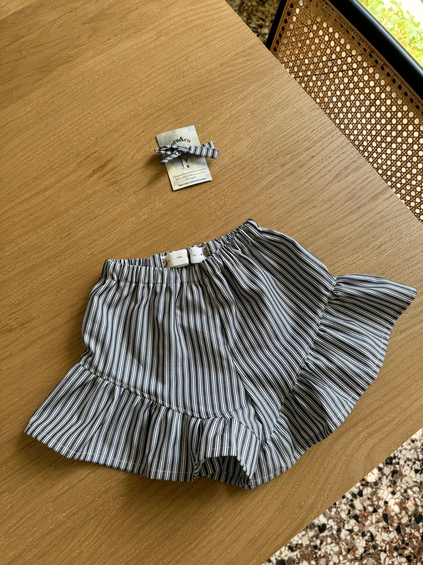 Ortese Striped Shorts