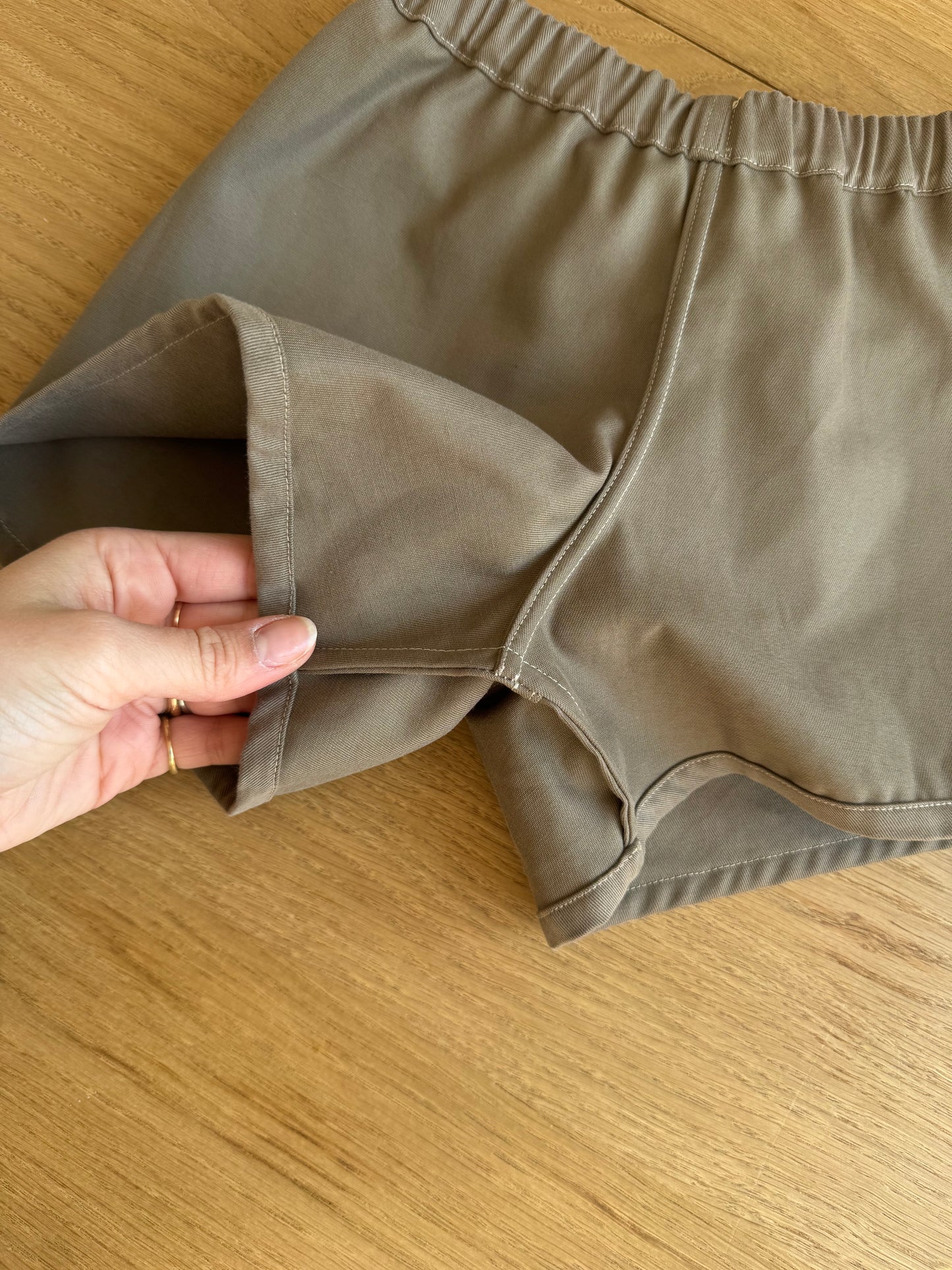 Pantaloncini Serao Twill Cachi