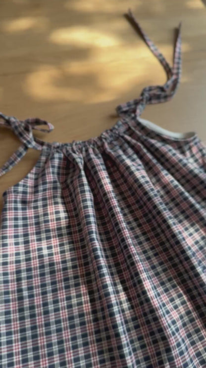 Mansfield dress/blouse in plaid