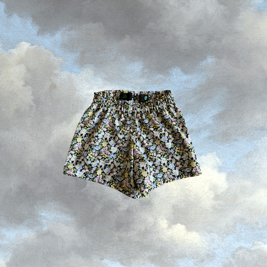 Pantaloncini Serao Floreale nero